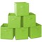 Casafield Set of 6 Collapsible Fabric Cube Storage Bins - Foldable Cloth Baskets for Shelves, Cubby Organizers & More